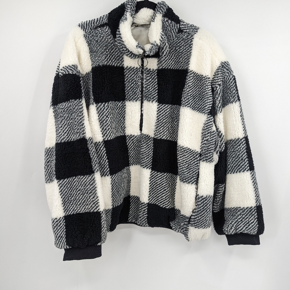 NWT ABOUND Fleece 1/4 Zip Pullover